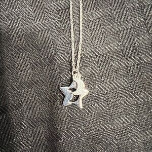 Moon & Star Necklace made exclusively with Swarovski crystals